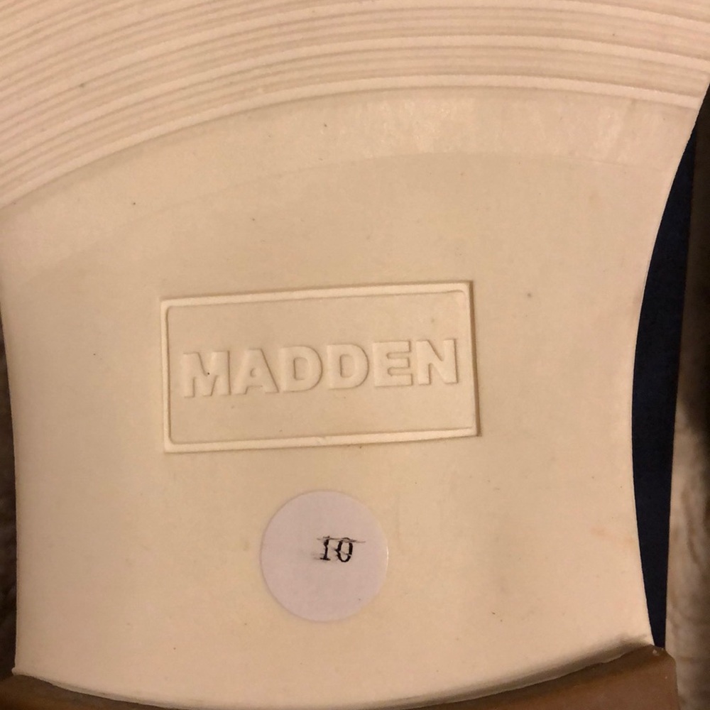Steve Madden Madden Blue Suede MENS 👞 - Picture 6 of 7